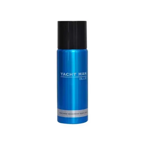 Yacht Man Blue Perfumed Deodorant Body Spray 200ml — YACHT MAN fragrance