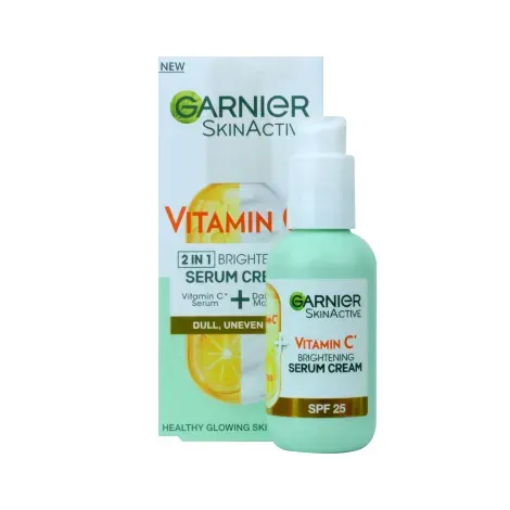 Garnier Skin Active Vitamin C 2in1 Brightening Serum Cream SPF25 50ml — GARNIER sunscreen