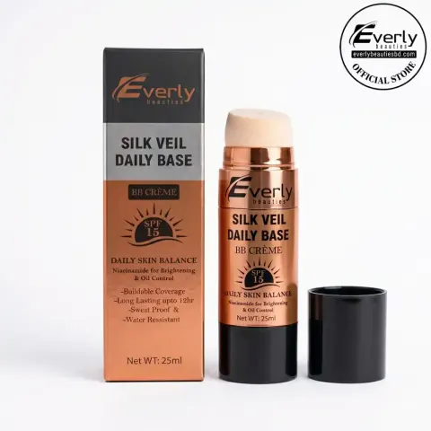 Everly Beauties Silk Veil Daily Base BB Crème SPF 15 — Everly Beauties