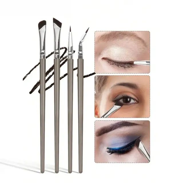 MAANGE 4pcs Eyeliner & Detail Eye Makeup Brush Set — Maange