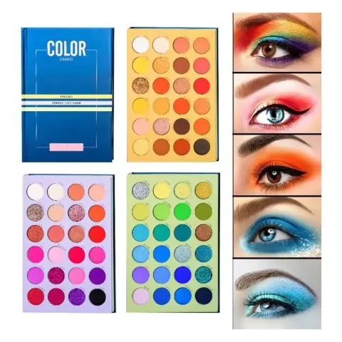 BEAUTY GLAZED Color Shades 72 Color Eye shadow Palate — Beauty Glazed