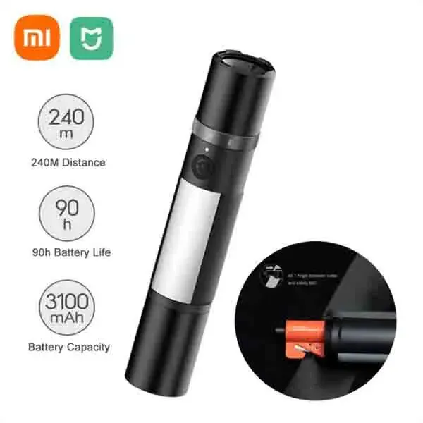Xiaomi Mijia Multi-function LED Flashlight — xiaomi