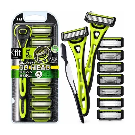 Xfit 3D Head Razor 2 Holder & 8 Blades — Xfit grooming product