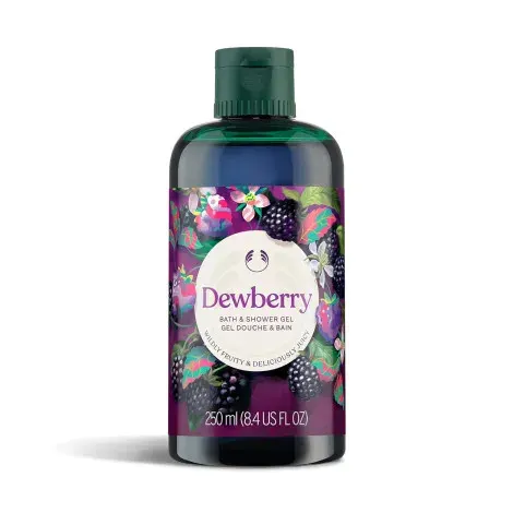 The Body Shop Dewberry Bath & Shower Gel 250ml — THE BODY SHOP body care product