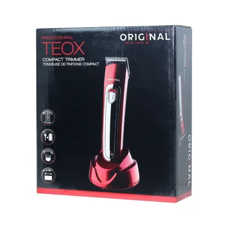 Sinelco Original Professional Teox Compact Trimmer- Red — SINELCO grooming product