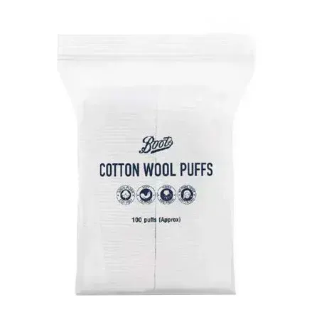 Boots Cotton Wool 100 Puffs — BOOTS beauty accessory