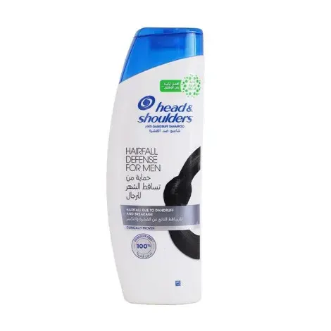 Head & Shoulders Hairfall Defence For Men Anti Dandruff Shampoo 350ml — HEAD & SHOULDERS hair care product