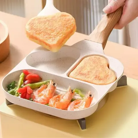 Love Shape Two Hole Egg Pan