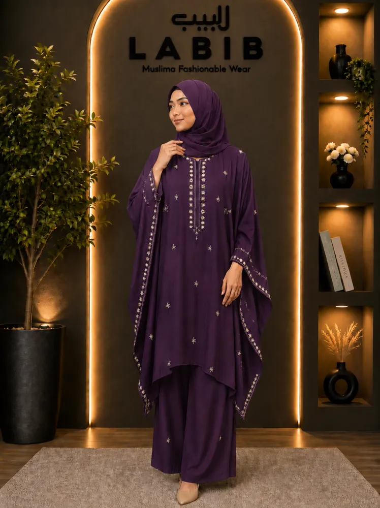 Our latest Kaftan Co-Ord Set- Vs -02 - PUR