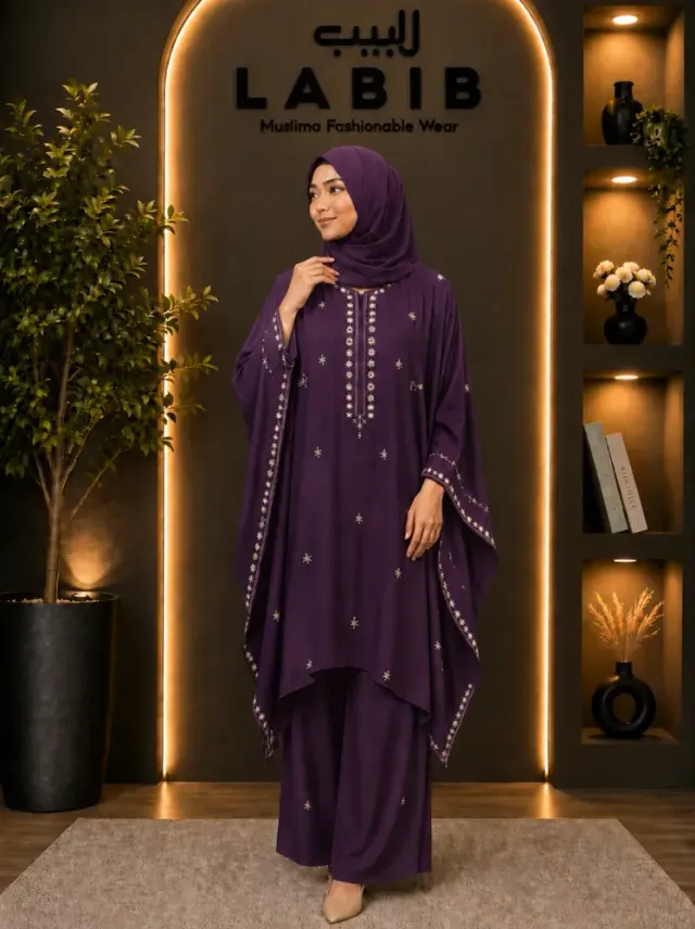 Our latest Kaftan Co-Ord Set- Vs -02 - PUR