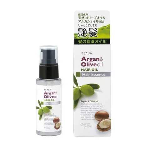 Beaua Argan & Olive Oil Hair Oil 60ml — BEAUA hair care product