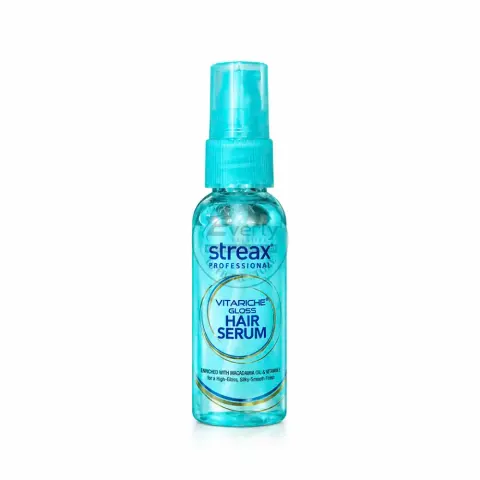 Streax Professional Vitariche Gloss Hair Serum with Macadamia Oil & Vitamin E - 45ml — Streax