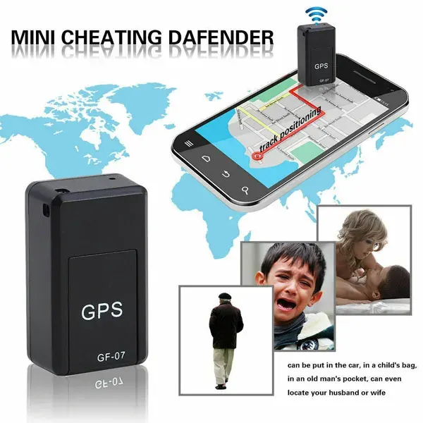 Magnetic GF-07 Mini Real Time GPS Tracker