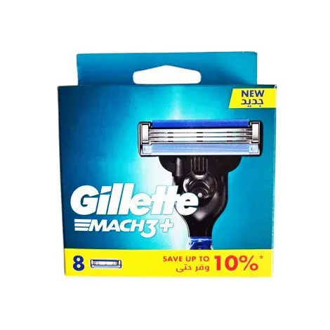 Gillette Mach3+ Razor Blade - 8 Cartridges — GILLETTE grooming product