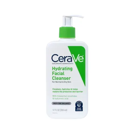 Cerave Hydrating Facial Cleanser For Normal To Dry Skin 355ml — CERAVE face wash