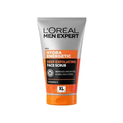 L'Oreal Hydra Energetic Deep Exfoliating Face Scrub 150ml — LOREAL face wash