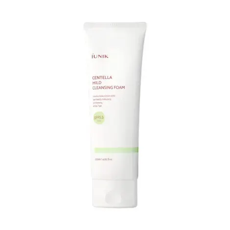 Iunik Centella Mild Cleansing Foam 120ml — IUNIK face wash