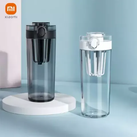Xiaomi Mijia Tritan Water Cup Portable Leak-proof Outdoor Tour Sport shaker Drink Tritan Plastic Bottle 600ml — xiaomi