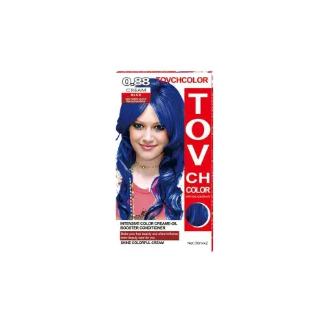Tovch Hair color 30ml*2 - 0.88 Blue — TOVCH hair care product