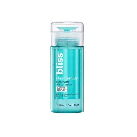 Bliss Clear Genius Clarifying Toner + Serum 130ml — Bliss face serum