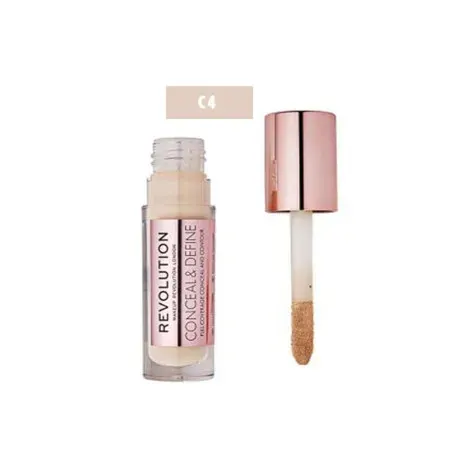 Makeup Revolution - Conceal & DefineLiquid Concealer - C4 — MAKEUP REVOLUTION makeup product