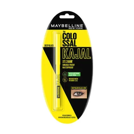 Maybelline The Colossal Kajal Deep Black 0.35g — MAYBELLINE makeup product