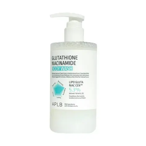 APLB Glutathione Niacinamide Body Wash 300ml — APLB face serum
