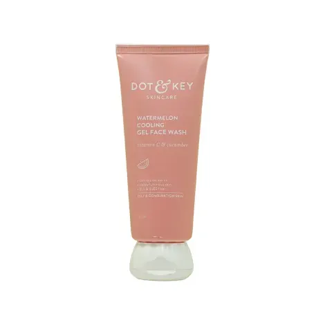 Dot & Key Watermelon Refresh Gel Face Wash 100ml — DOT & KEY face wash