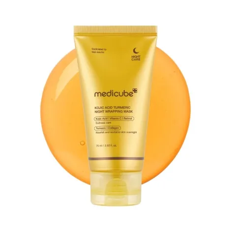 Medicube Kojic Acid Turmeric Overnight Wrapping Mask 75ml