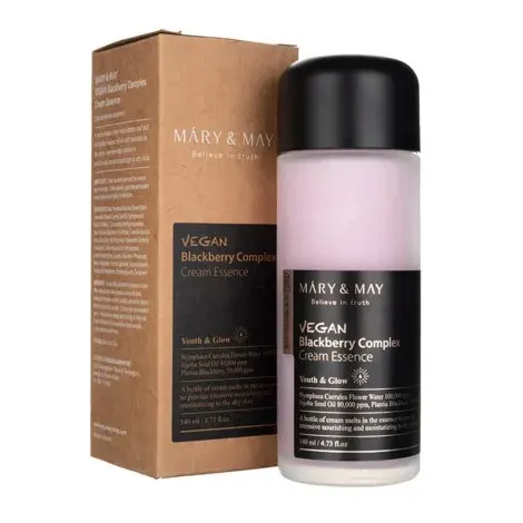 Mary & May Vegan Blackberry Complex Cream Essence 140ml — MARY & MAY face serum
