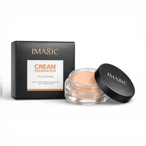 Imagic Full Coverage Cream Foundation - 120 Vanilla — IMAGIC makeup product