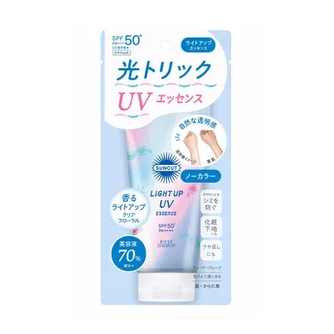 Kose Cosmeport Suncut Light Up UV Essence SPF50+PA++++ 80g — KOSE COSMEPORT sunscreen