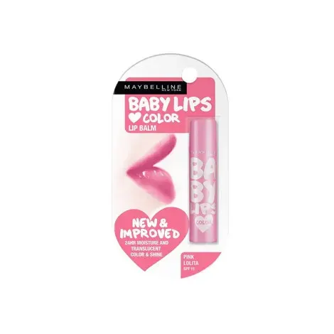 Maybelline Baby Lips Color Lip Balm SPF11 - Pink Lolita — MAYBELLINE lip care product