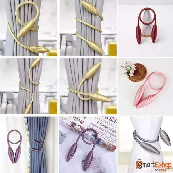 Magnetic Ball Curtain Tieback (Set of 2)