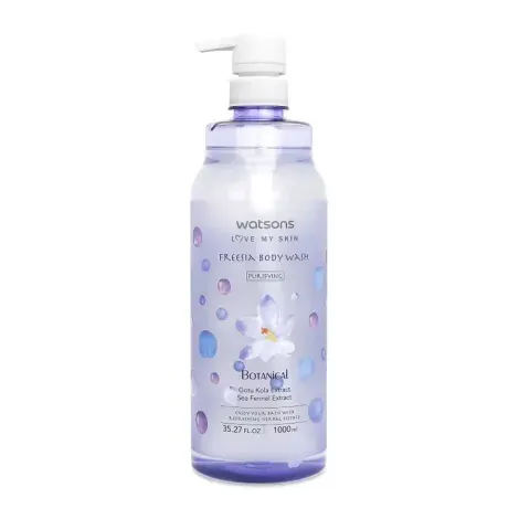 Watsons Botanical Purifying Freesia Body Wash 1000ml — WATSONS body care product