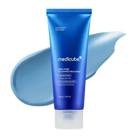 Medicube Zero Pore Blackhead Mud Mask 100g – 3-Minute Pore & Sebum Care Clay Mask