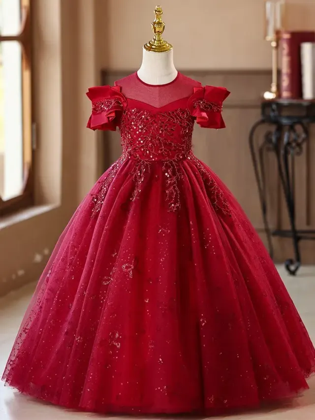 Fashionable Girl Party Dress - Shopemart