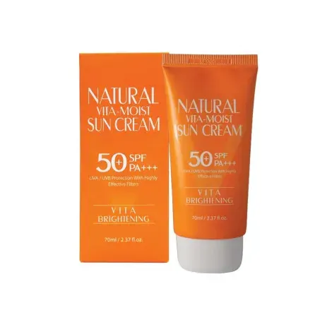 3W Clinic Natural Vita-Moist Sun Cream SPF50+ 70ml — 3W CLINIC sunscreen