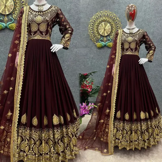 Maroon Luxury Women's Gown – Perfect for Every Occasion - Shopemart