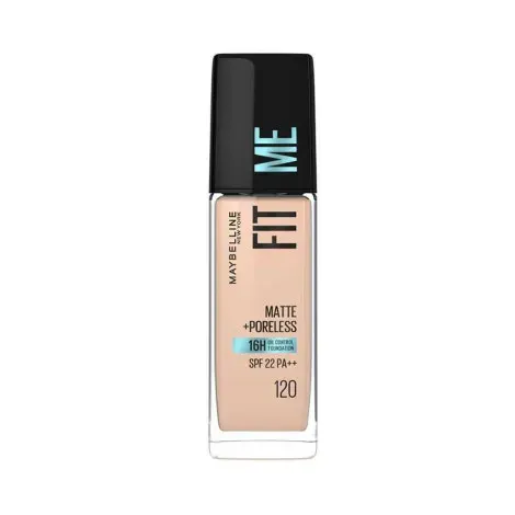 Maybelline Fit Me Matte Poreless 16H Oil Control Foundation- 120 — MAYBELLINE makeup product