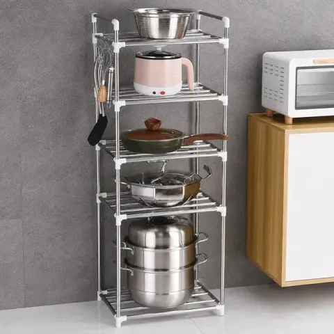 5 Tier Pot Rack Organizer