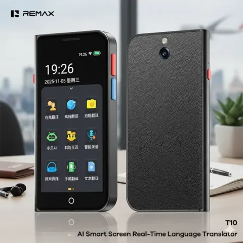 REMAX T10 AI Smart Screen Simultaneous Translator — Remax