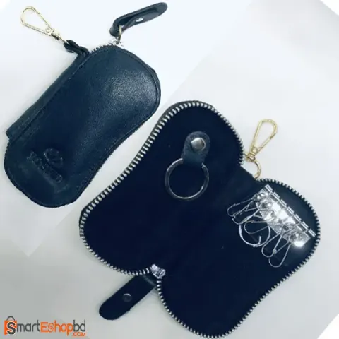 Genuine Leather Keys Case Pouch