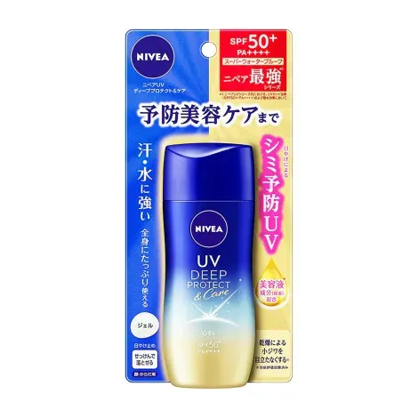 Nivea UV Deep Protect & Care Gel SPF50+ PA++++ 80g — NIVEA sunscreen