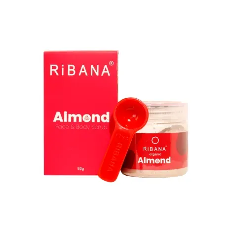 Ribana Almond Face & Body Scrub - 50g — RIBANA body care product
