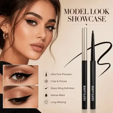 Beauty Glazed Extremely Fine Silky Eyeliner — Beauty Glazed