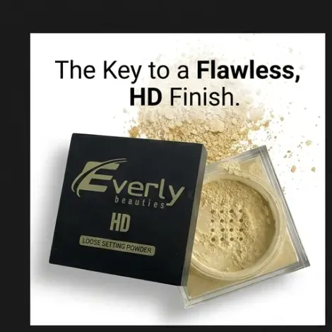 Everly Beauties HD Loose Setting Powder - Banana — EVERLY makeup product