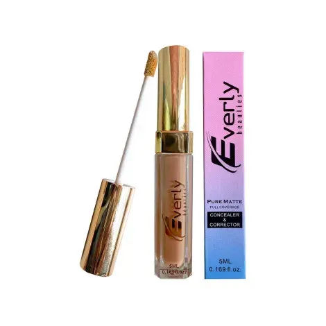 Everly Beauties Pure Matte Full Coverage Concealer & Corrector - Deep Bronze — EVERLY makeup product