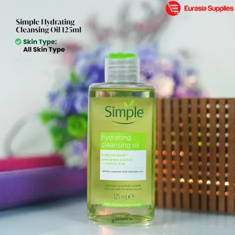 Simple Hydrating Cleansing Oil 125ml — SIMPLE cleanser
