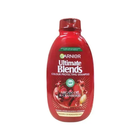Garnier Ultimate Blends Argan Oil & Cranberry Colour Protecting Shampoo 400ml — GARNIER hair care product